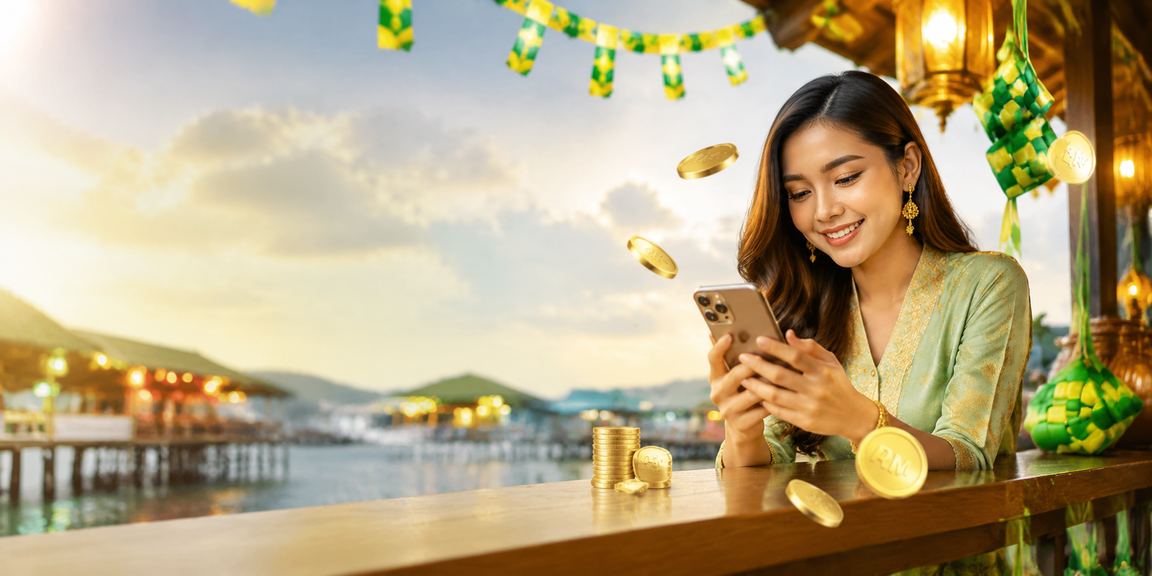 Paparan deposit Hari Raya dan promosi khas Malaysia di platform mae44